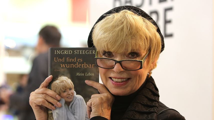 Ingrid Steeger im Oktober 2013 in Frankfurt am Main