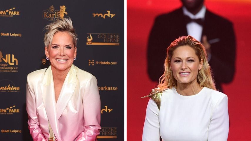Collage: Inka Bause und Helene Fischer