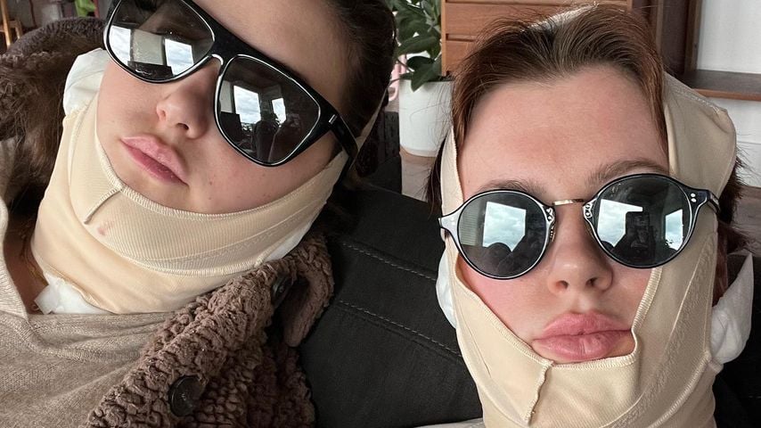 Ireland Baldwin mit Cousine Alaia Baldwin Aronow nach einem Beauty-Eingriff
