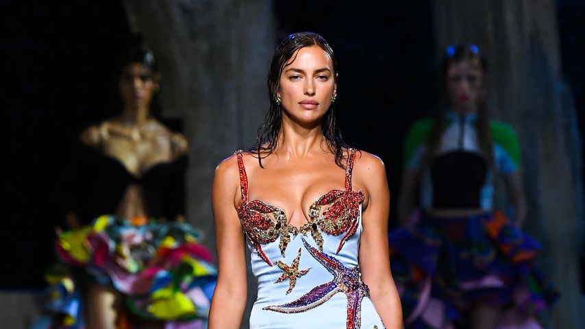 Irina Shayk bei der Fashion Week in Mailand 2020