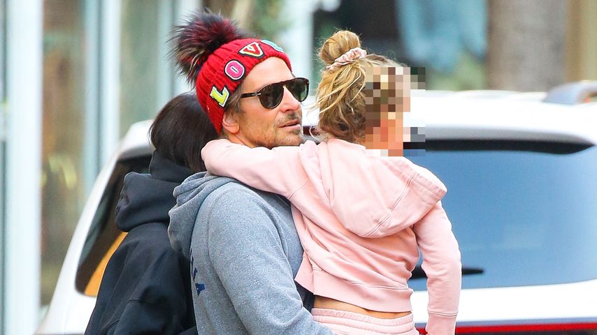 Irina Shayk, Bradley Cooper und ihre Tochter Lea