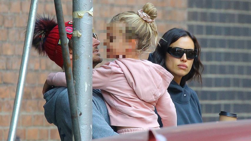Bradley Cooper, Tochter Lea und Irina Shayk