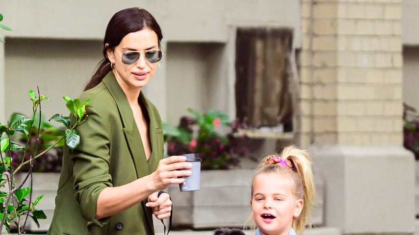 Lässig: Irina Shayk mit Tochter Lea unterwegs in New York
