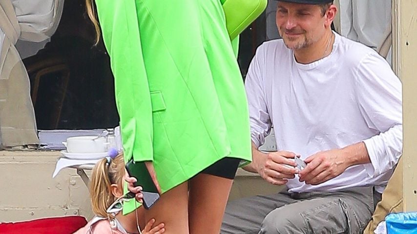 Irina Shayk und Bradley Cooper mit ihrer Tochter Lea