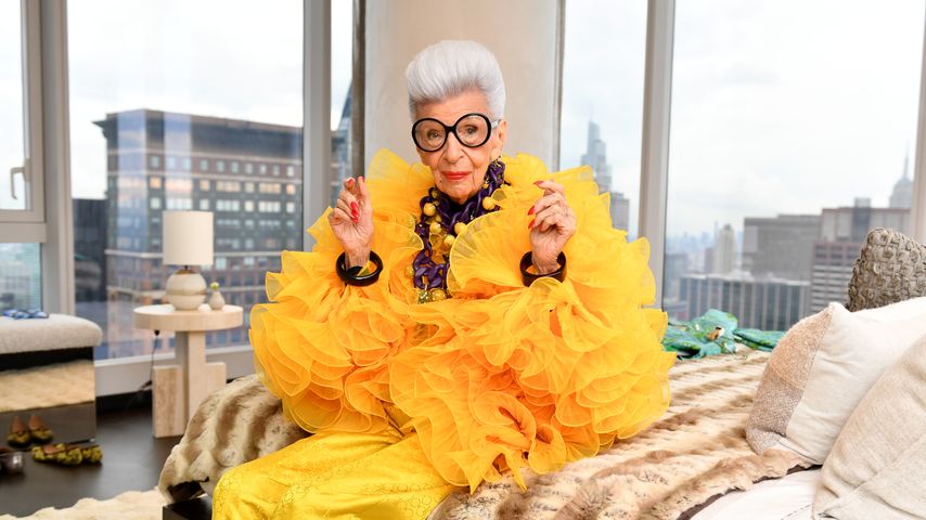 Iris Apfel an ihrem 100. Geburtstag