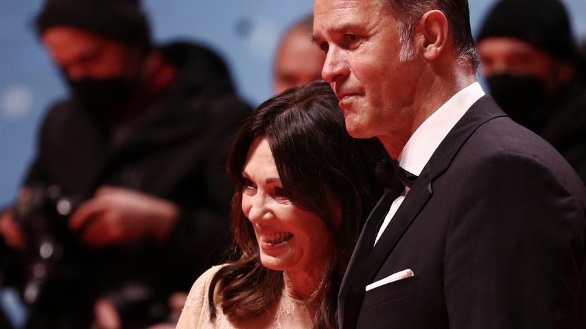 Iris Berben und Heiko Kiesow bei der Berlinale, Februar 2022