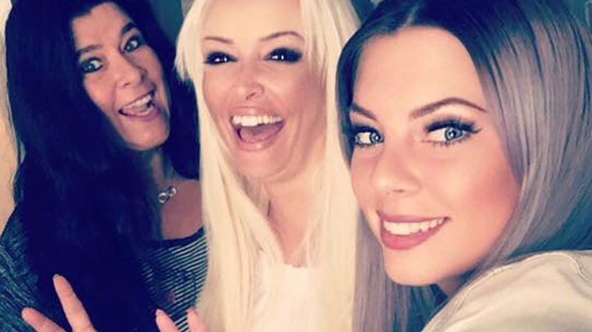 Iris Klein, Daniela Katzenberger und Jenny Frankhauser