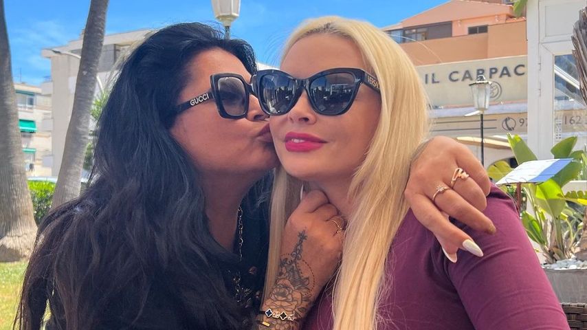 Iris Klein mit Daniela Katzenberger