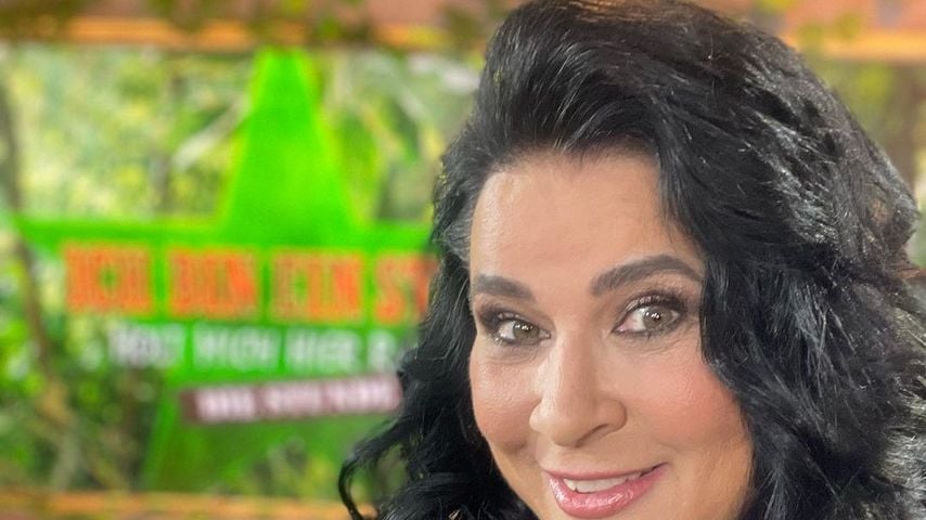 Iris Klein im Fernsehstudio