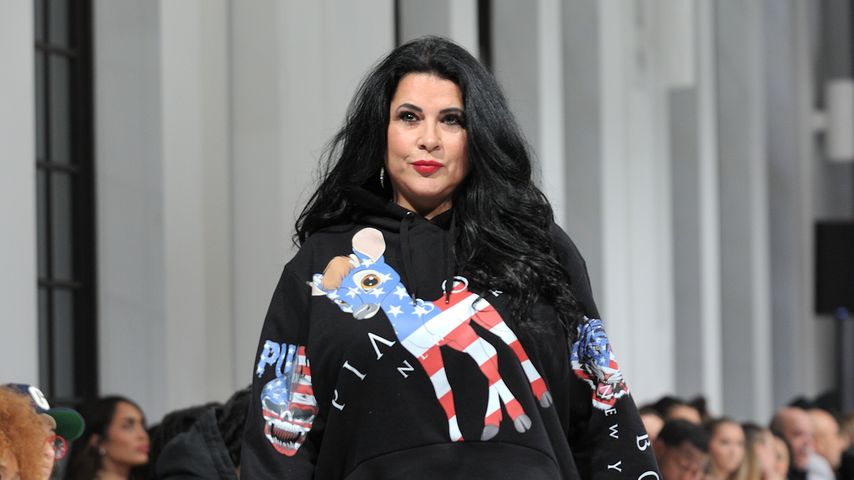 Iris Klein bei der New Yorker Fashion Week im Februar 2024