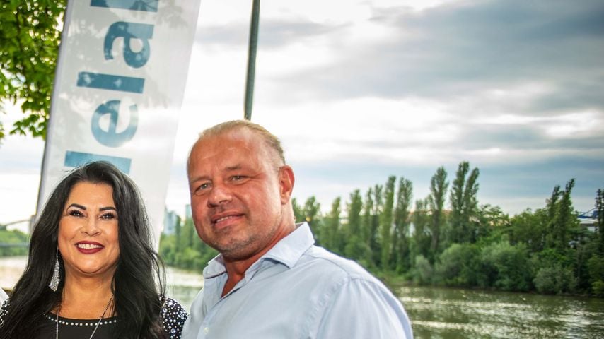 Iris Klein und Stefan Braun bei der Red Night in Frankfurt