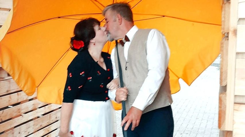 So schön feierten Iris und Uwe Abel zehnten Hochzeitstag