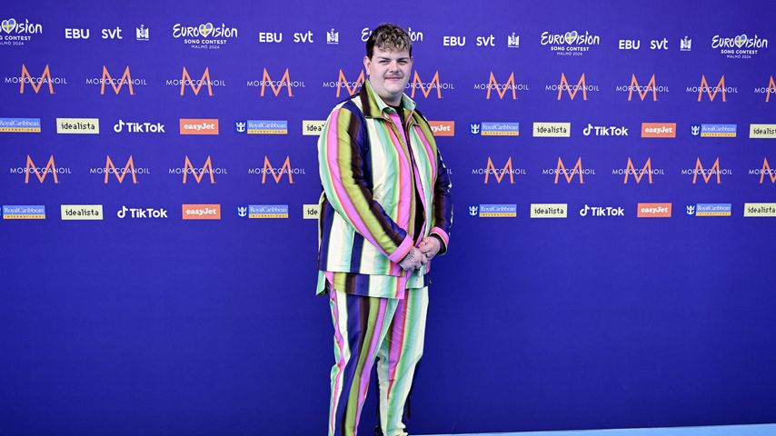 Isaak Guderian bei der Eröffnungszeremonie vom ESC, 2024