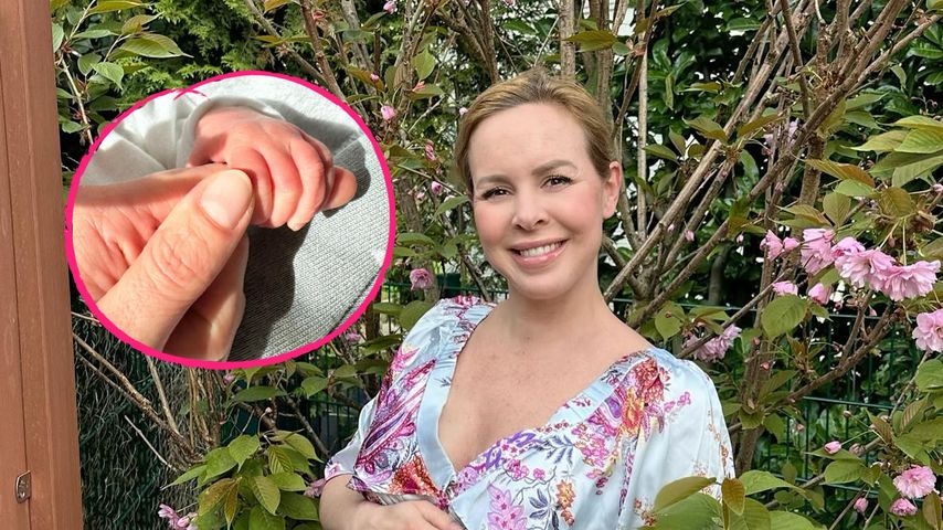 Süße Foto-Verkündung: Isabel Edvardssons drittes Baby ist da