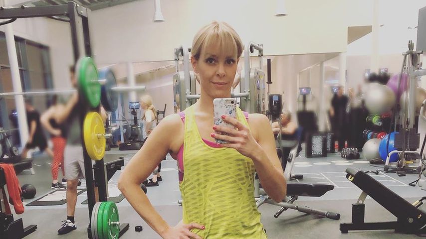 Isabel Edvardsson im Gym
