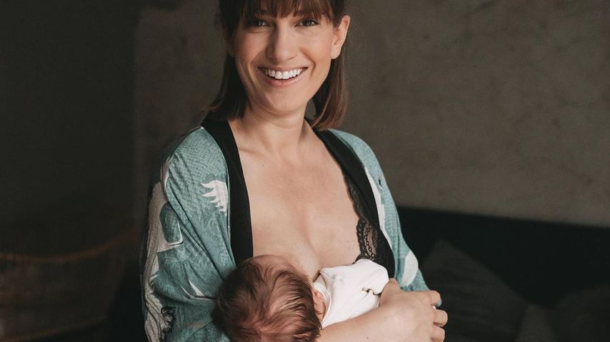 Isabell Horn mit ihrem Söhnchen Fritz