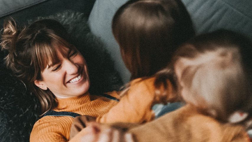 Isabell Horn mit ihren Kindern Ella und Fritz