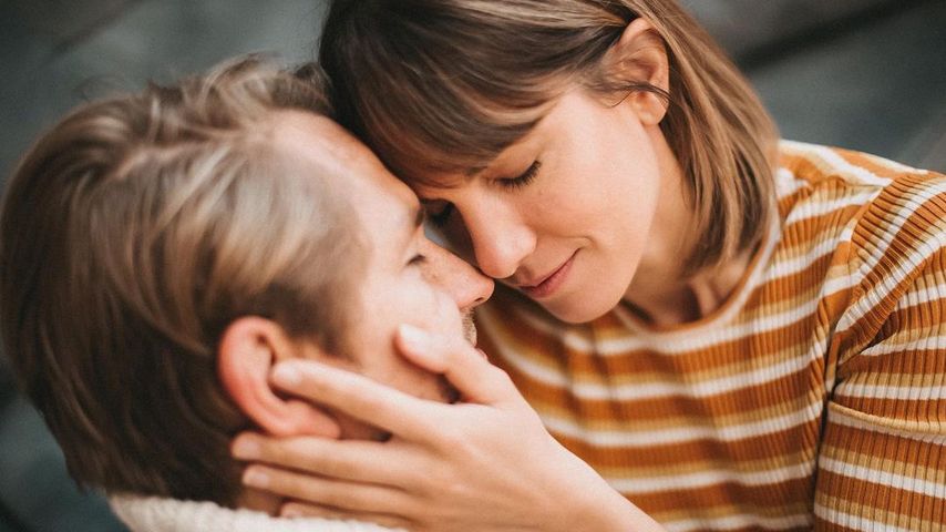 Isabell Horn mit ihrem Mann im Mai 2022