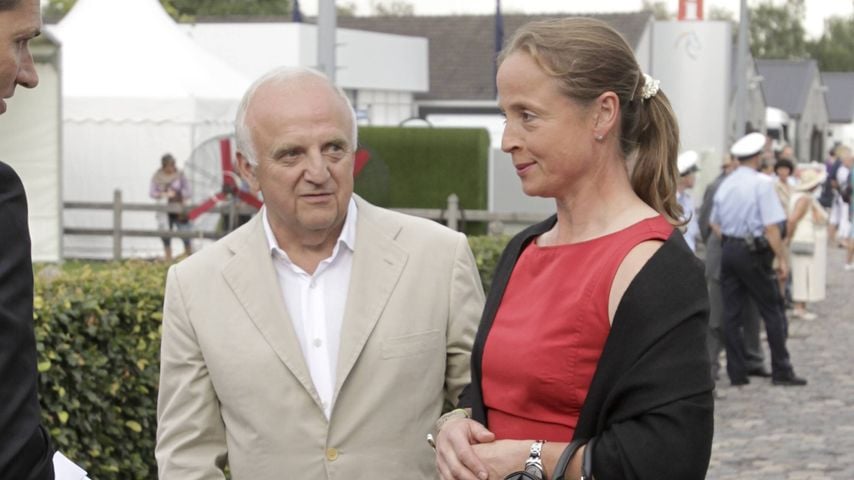 Isabell Werth und Wolfgang Urban im Juli 2011 in Aachen