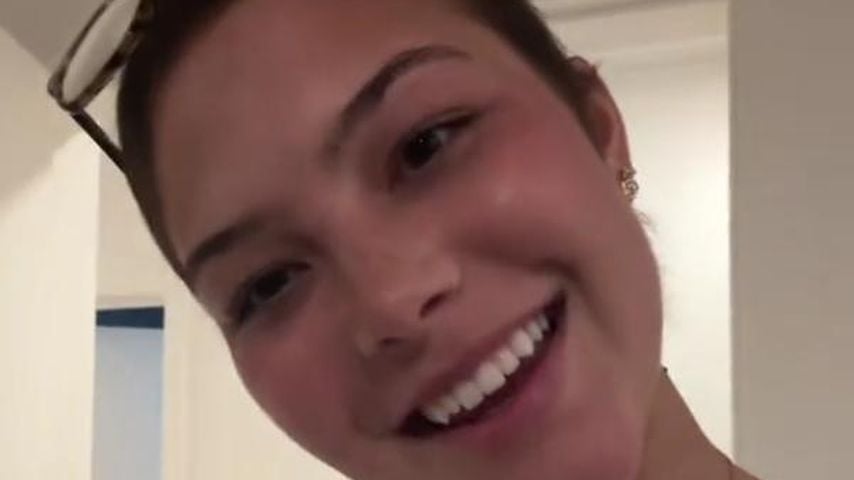Isabella Strahan zeigt stolz Haarwuchs nach Krebsbehandlung