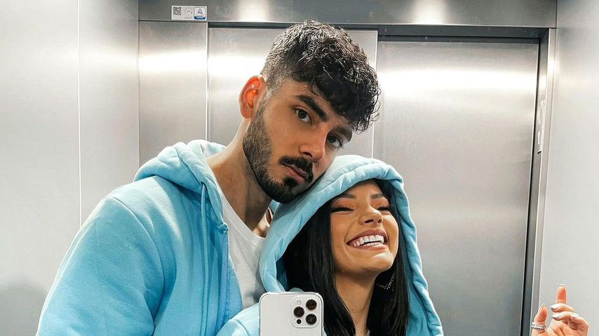 Ivana Santacruz und ihr Freund Abbas