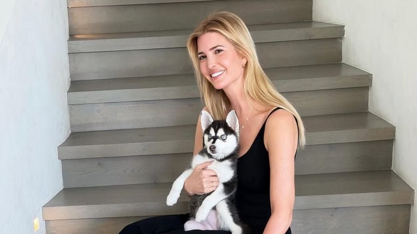 Ivanka Trump mit ihren Hunden, März 2026
