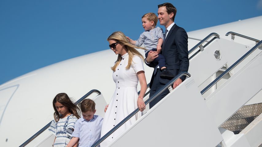 Ivanka Trump und Jared Kushner mit ihren Kindern