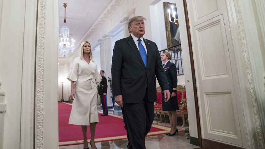 Ivanka und Donald Trump, Januar 2020