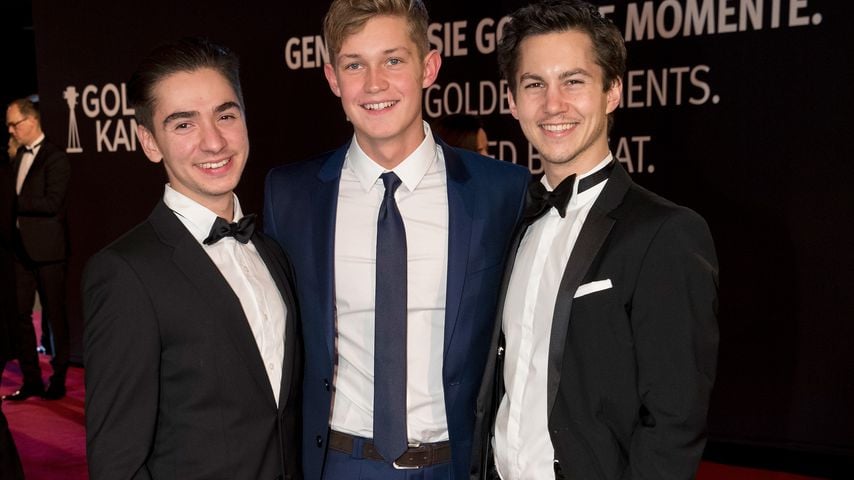 Ivo Kortlang, Damian Hardung und Tim Oliver Schultz, "Club der roten Bänder"-Darsteller