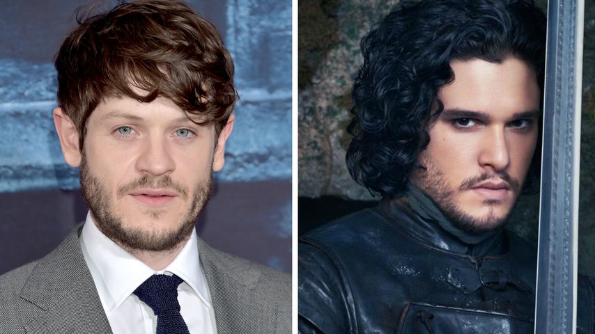 Collage: Iwan Rheon und Kit Harington alias Jon Schnee ("Game of Thrones")