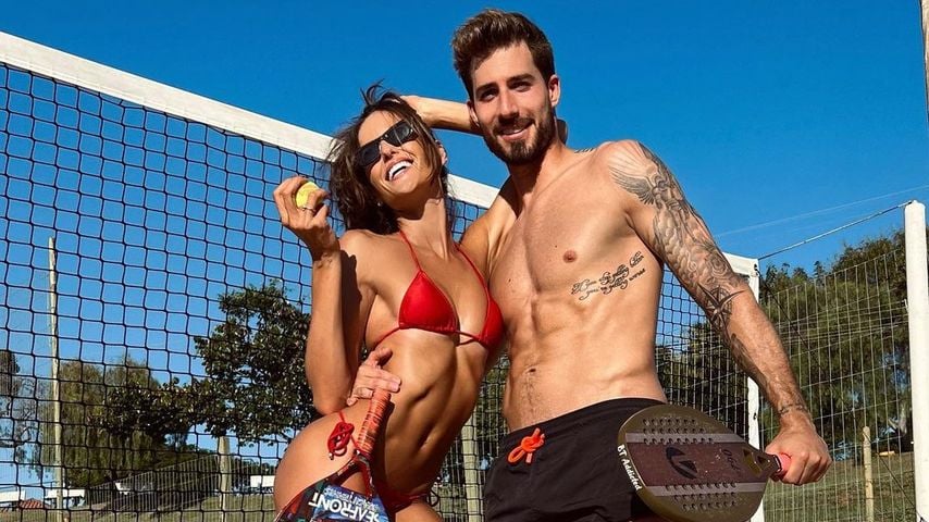 Izabel Goulart und Kevin Trapp im Juli 2022