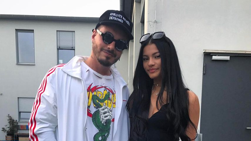 J Balvin und Ivana Santacruz im Mai 2017