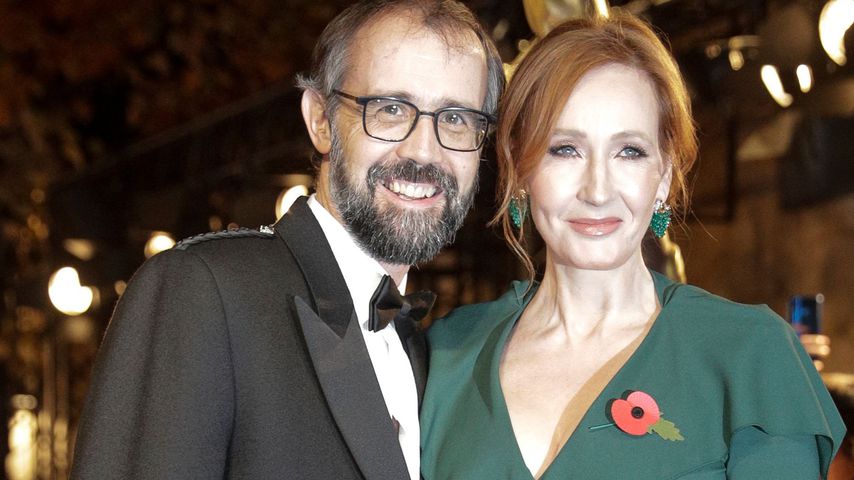 J.K. Rowling und ihr Mann Neil Murray bei der "Phantastische Tierwesen 2"-Premiere in Paris 2018