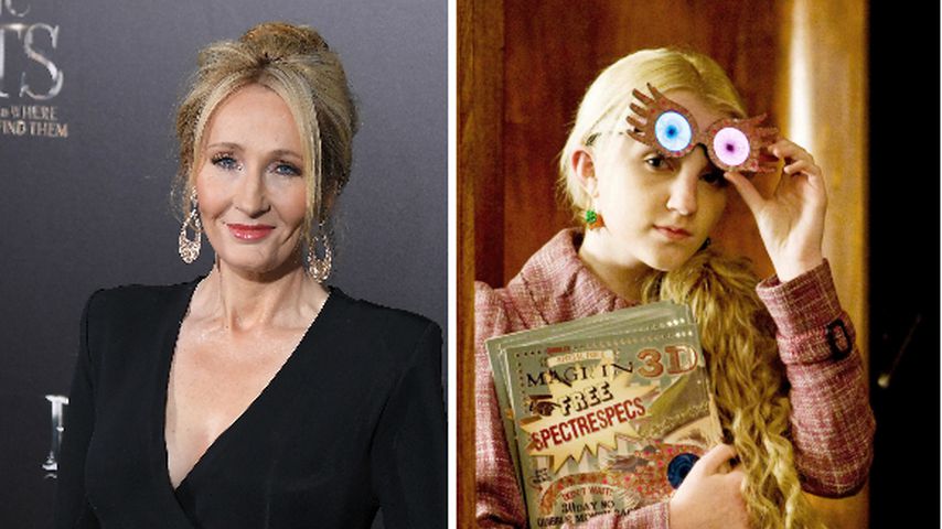 Rowling und Evanna kannten sich vor "Harry Potter"-Filmen
