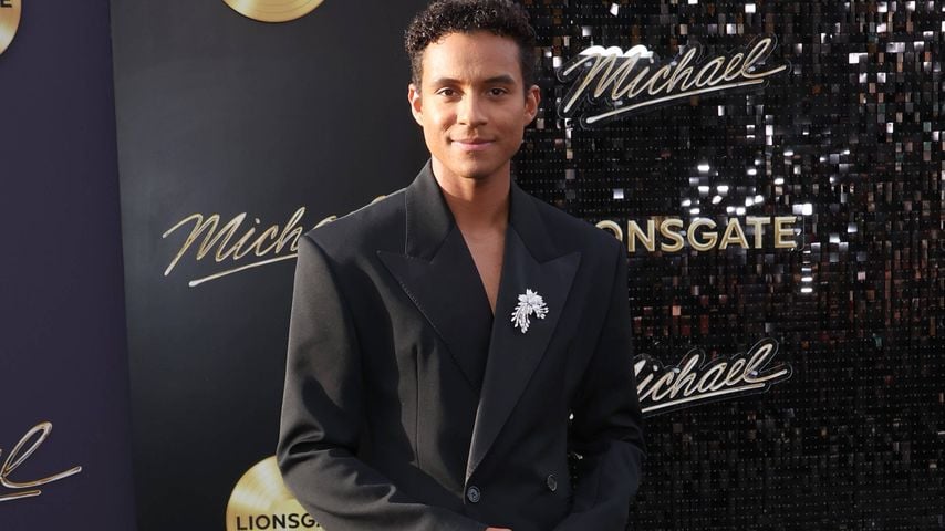 Jaafar Jackson bei der Premiere von "Michael" im Dolby Theatre in Los Angeles, 2026