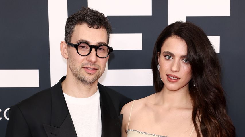 Jack Antonoff and Margaret Qualley, 2025