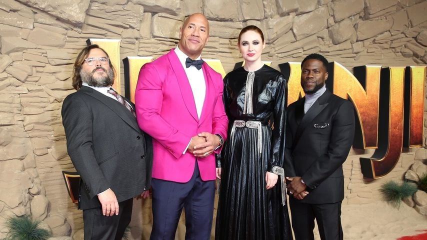 Bro-Beef bei The Rock und Kevin Hart: Jack Black feiert's!