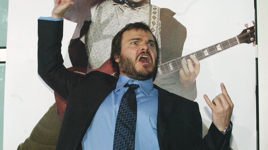 Jack Black bei der Premiere von "School of Rock" in Hollywood, 2003