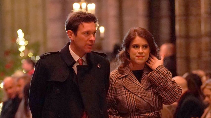 Jack Brooksbank mit Prinzessin Eugenie, Dezember 2022