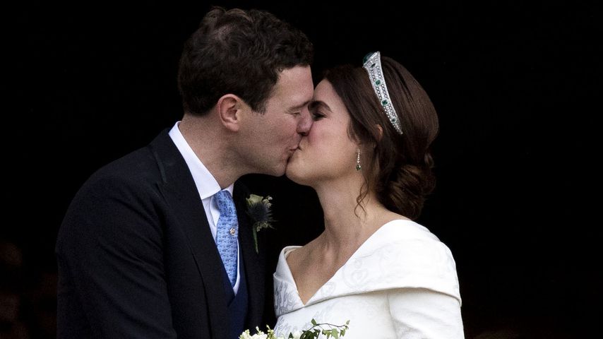 Jack Brooksbank und Prinzessin Eugenie bei ihrer Hochzeit im Oktober 2018