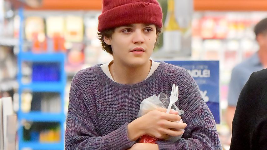Jack Depp in einem Supermarkt in Los Angeles