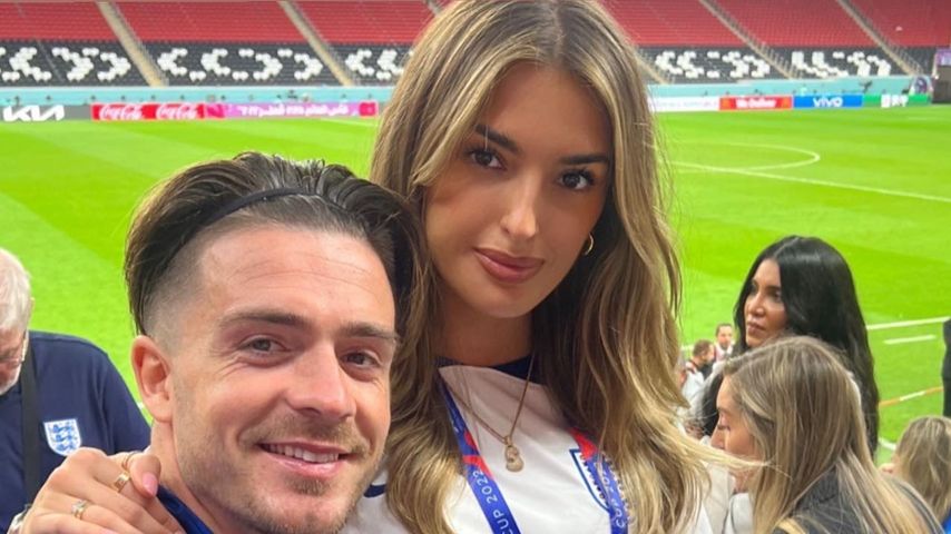 Jack Grealish mit seiner Freundin Sasha Attwood