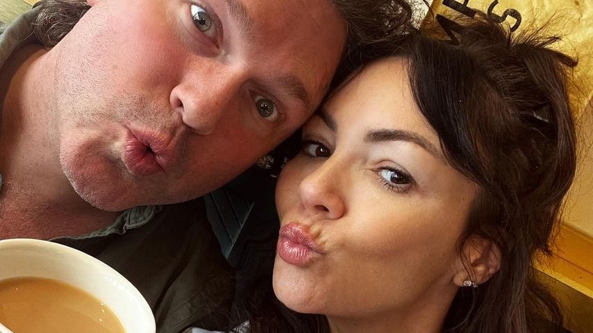 Jack McManus und Martine McCutcheon im September 2022