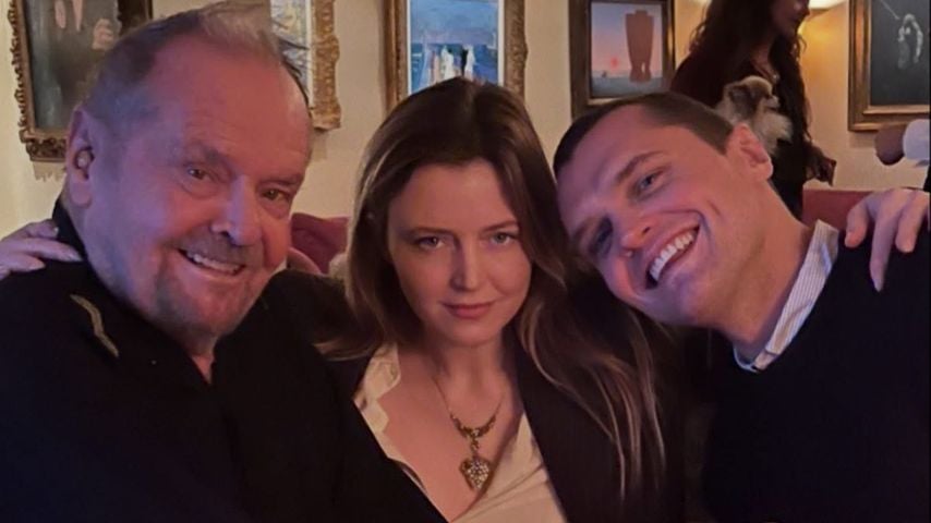 Jack Nicholson strahlt auf seltenem Familienfoto mit Kindern
