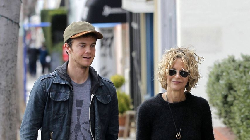 Jack Quaid mit seiner Mama Meg Ryan