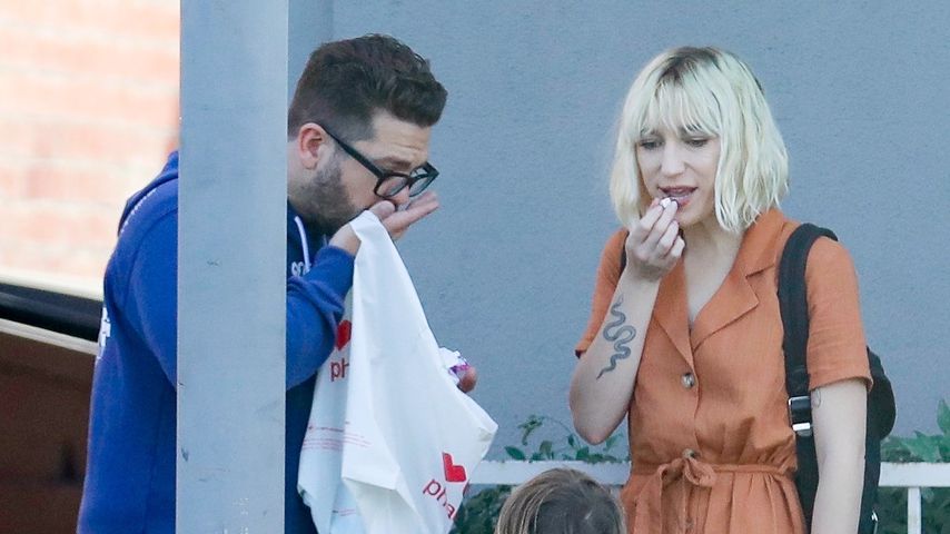 Jack, Rose Andy Osbourne und eine unbekannte Frau in Studio City