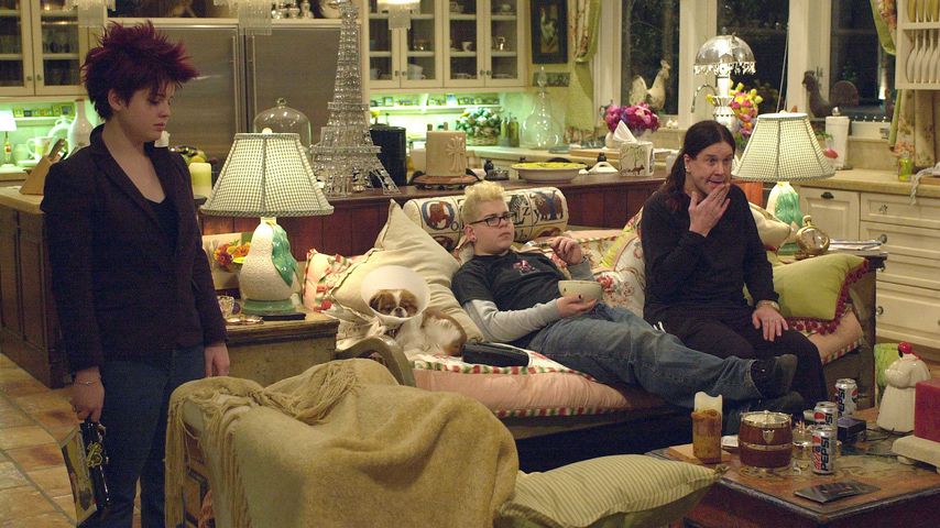 Kelly, Jack und Ozzy Osbourne in "The Osbournes"