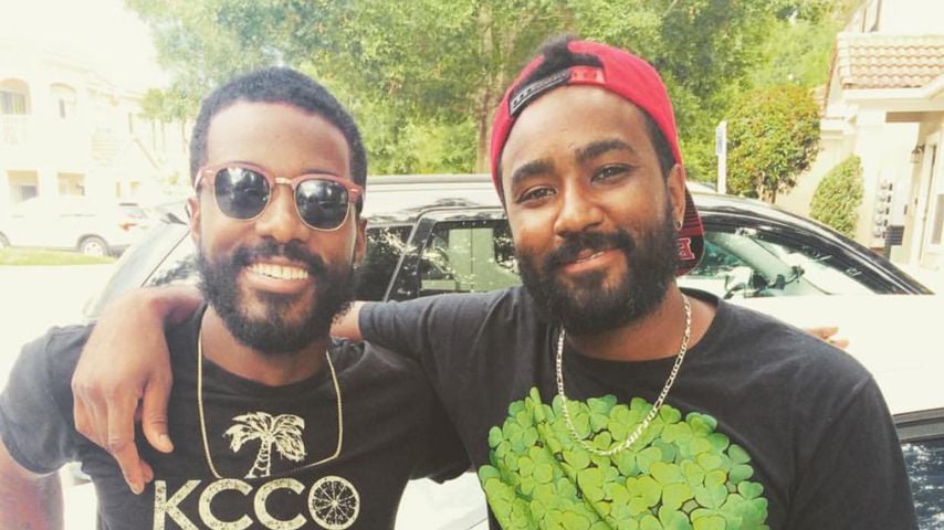 Jack Walker Junior mit seinem Bruder Nick Gordon