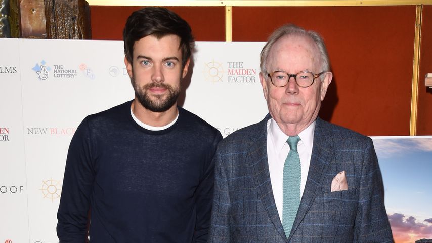 Jack Whitehall mit seinem Vater Michael Whitehall, 2019