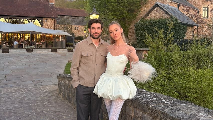 Jack Whitehall und Roxy Horner haben sich das Jawort gegeben